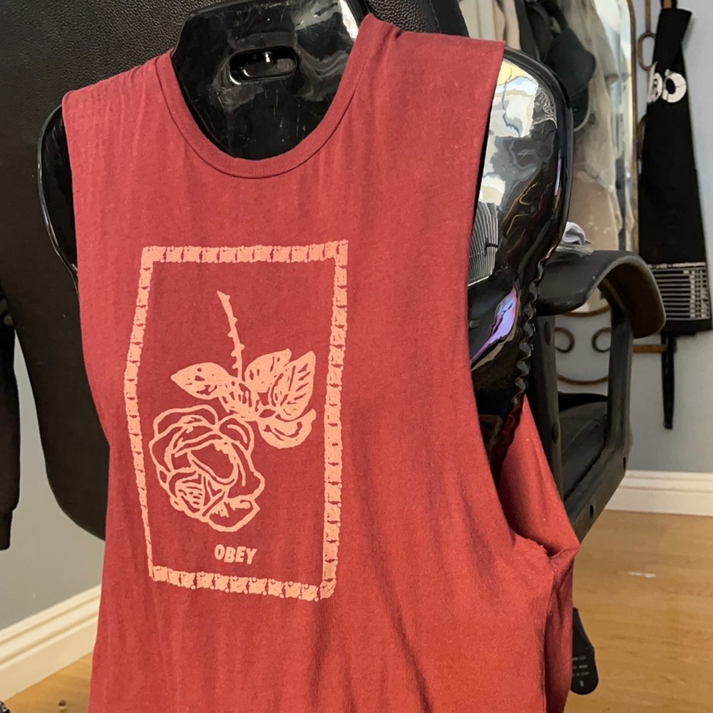 Obey muscle shirt